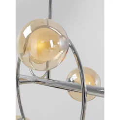 Hängeleuchten-KARE Design Hangeleuchte Universe Chrom 110Cm