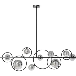 Hängeleuchten-KARE Design Hangeleuchte Universe Schwarz 110Cm