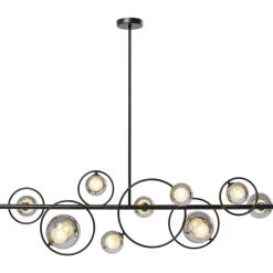 Hängeleuchten-KARE Design Hangeleuchte Universe Schwarz 110Cm
