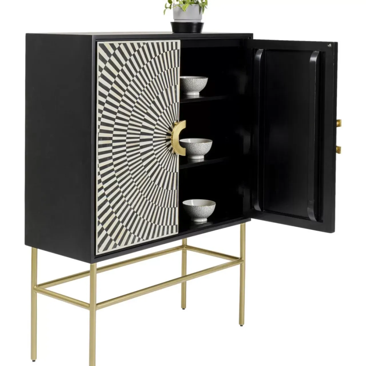 Kommoden & Sideboards-KARE Design Highboard Electro