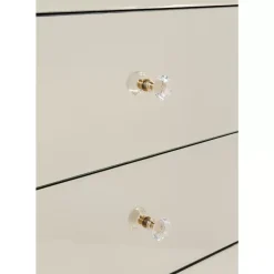 Kommoden & Sideboards-KARE Design Hochkommode Luxury Champagne 5 Schube