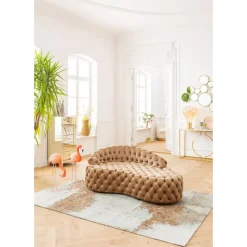 Kommoden & Sideboards-KARE Design Hochkommode Luxury Champagne 5 Schube