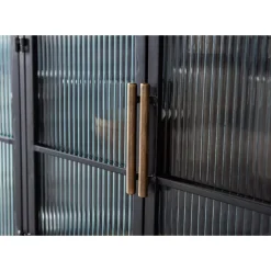 Regale-KARE Design Hochschrank La Gomera 2 Turen 3 Schube