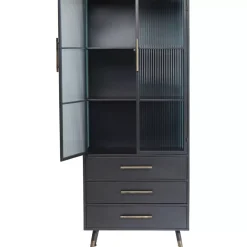 Regale-KARE Design Hochschrank La Gomera 2 Turen 3 Schube