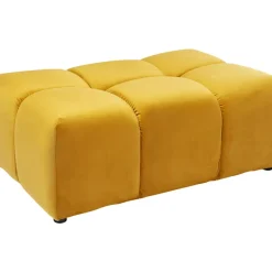 Sitzbänke-KARE Design Hocker Belami Velvet Amber 105X70Cm