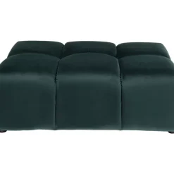 Sitzbänke-KARE Design Hocker Belami Velvet Dunkelgrun 105X70Cm