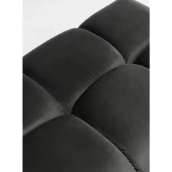 Sitzbänke-KARE Design Hocker Belami Velvet Grau 105X70Cm