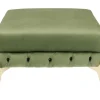 Sitzbänke-KARE Design Hocker Bellissima Velvet Grun 80