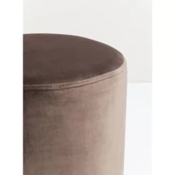 Sitzbänke-KARE Design Hocker Cherry Braun Brass O35Cm