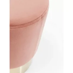 Sitzbänke-KARE Design Hocker Cherry Rose Brass O35Cm
