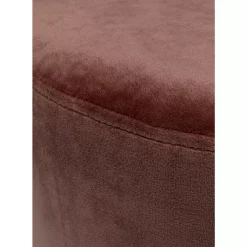 Sitzbänke-KARE Design Hocker Cherry Rose Brass O45Cm