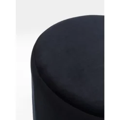 Sitzbänke-KARE Design Hocker Cherry Schwarz Brass O35Cm