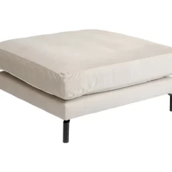 Sitzbänke-KARE Design Hocker Discovery Creme