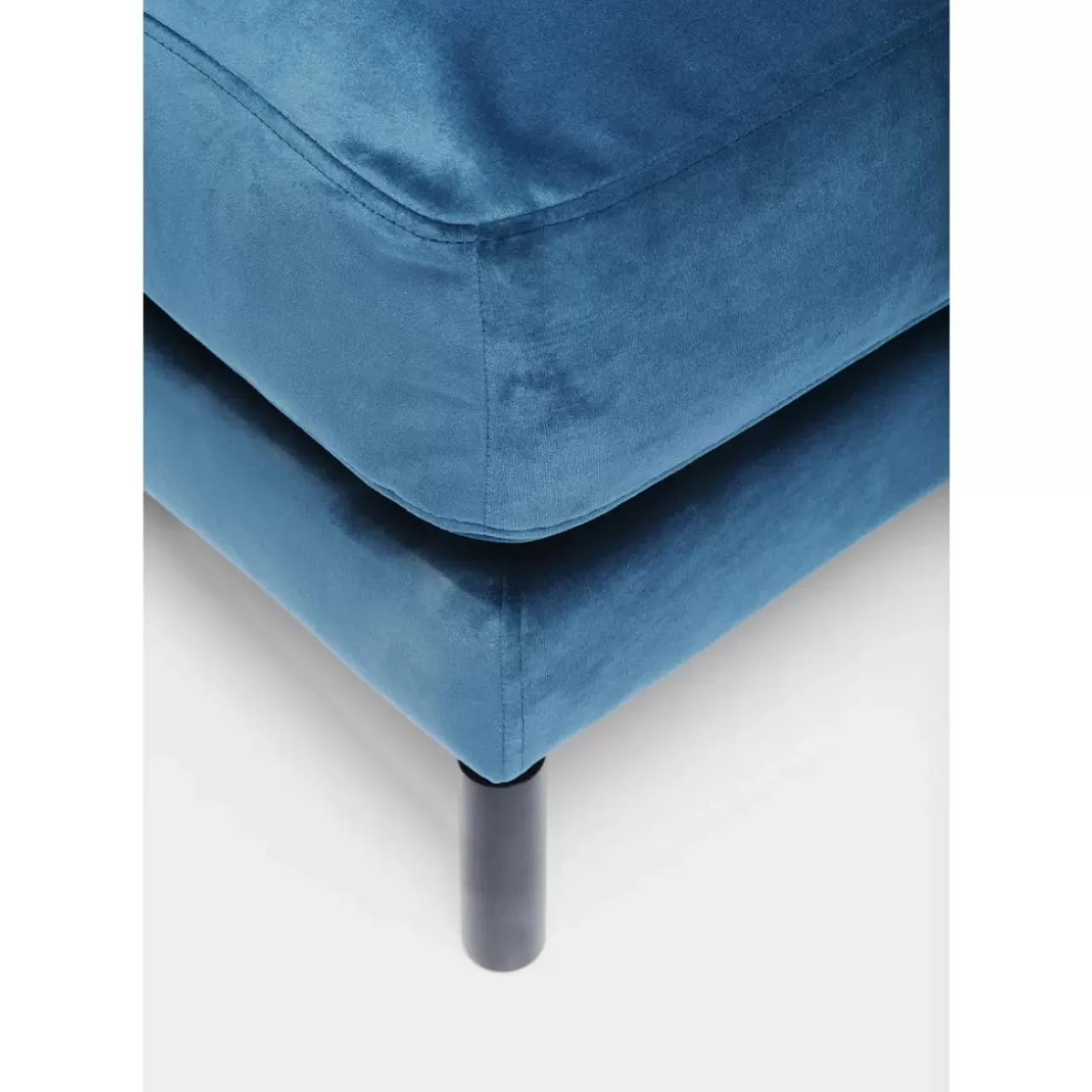 Sitzbänke-KARE Design Hocker Lullaby Petrol