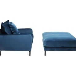 Sitzbänke-KARE Design Hocker Lullaby Petrol
