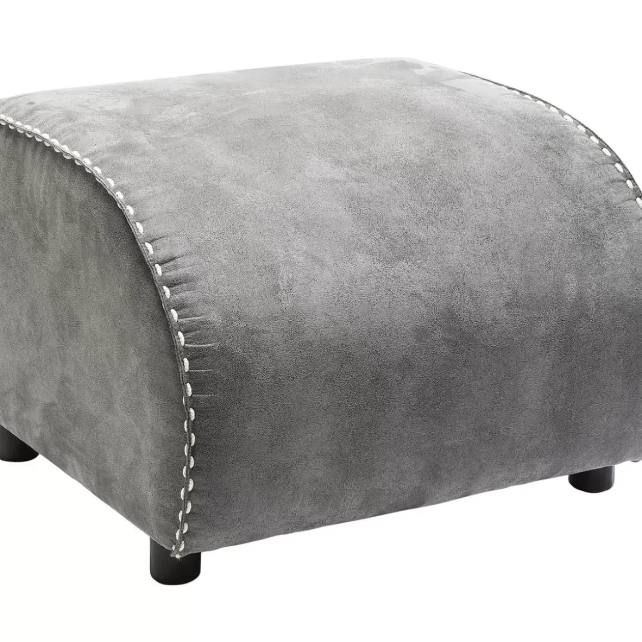 Sitzbänke-KARE Design Hocker Ritmo Vintage Grey