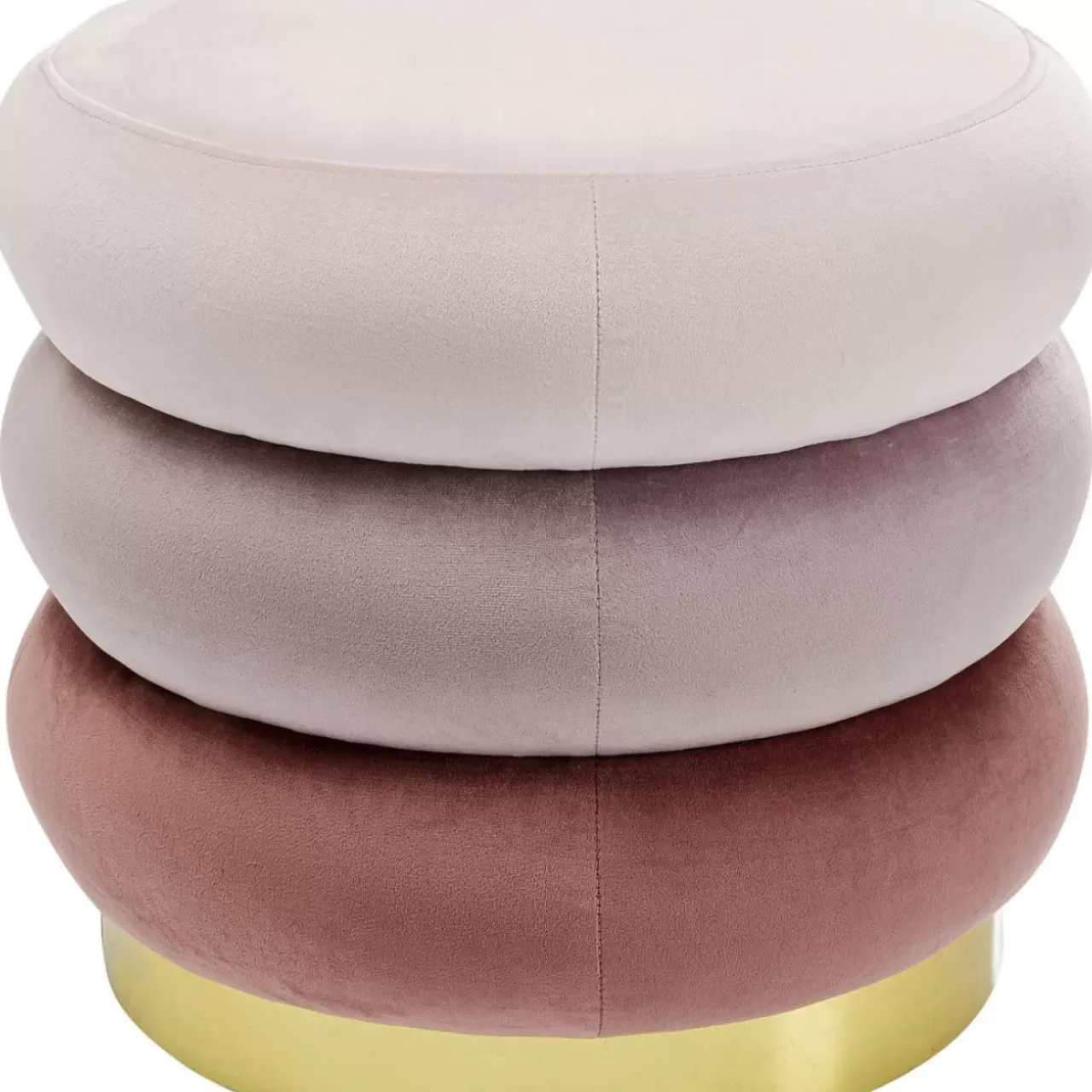 Sitzbänke-KARE Design Hocker Sandwich Rose