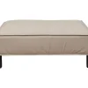 Sitzbänke-KARE Design Hocker Victor Leder Grau