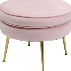 Sitzbänke-KARE Design Hocker Water Lily Rosa