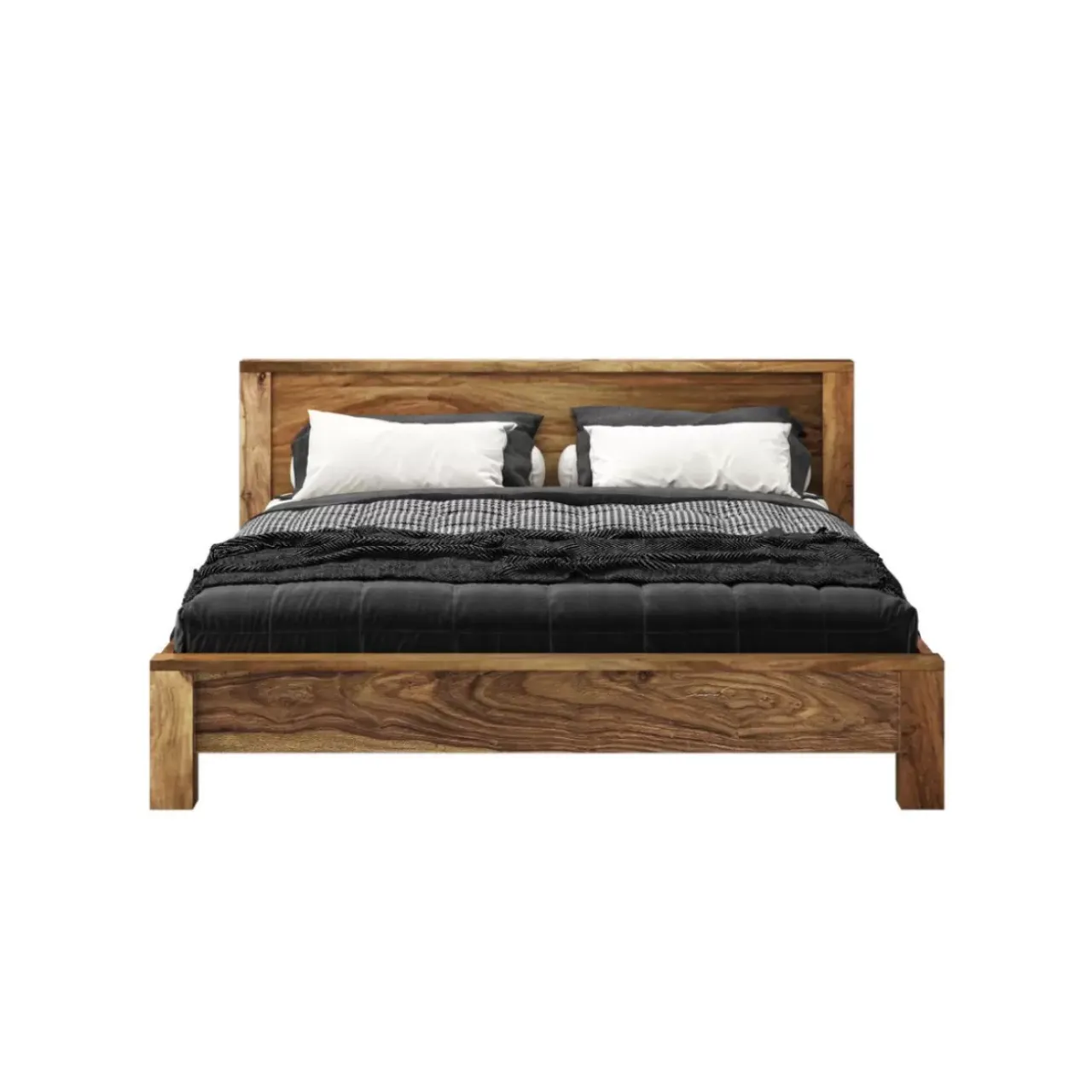 Betten-KARE Design Holzbett Authentico 160X200Cm