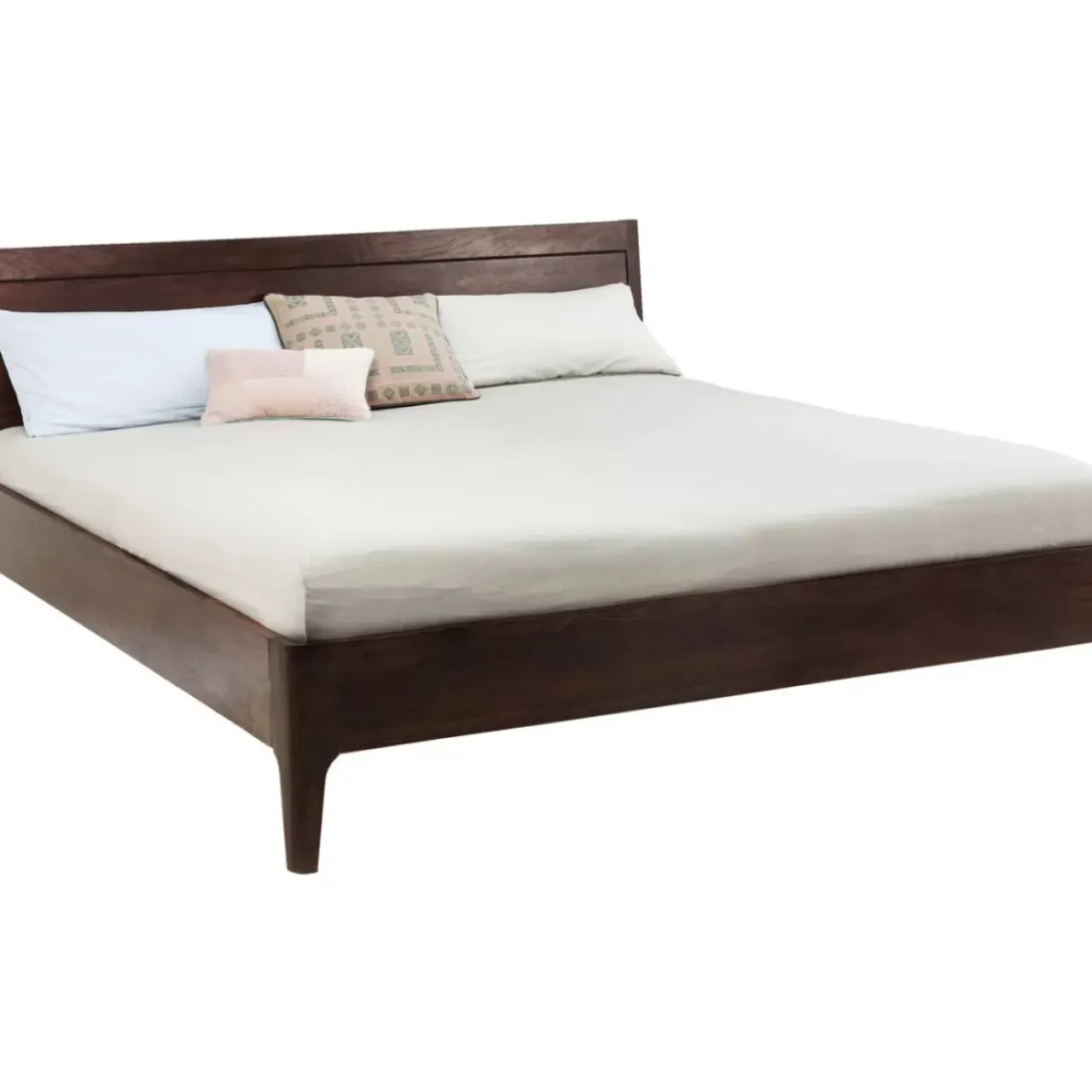 Betten-KARE Design Holzbett Brooklyn Walnut 160X200Cm