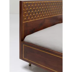 Betten-KARE Design Holzbett Muskat 180X200