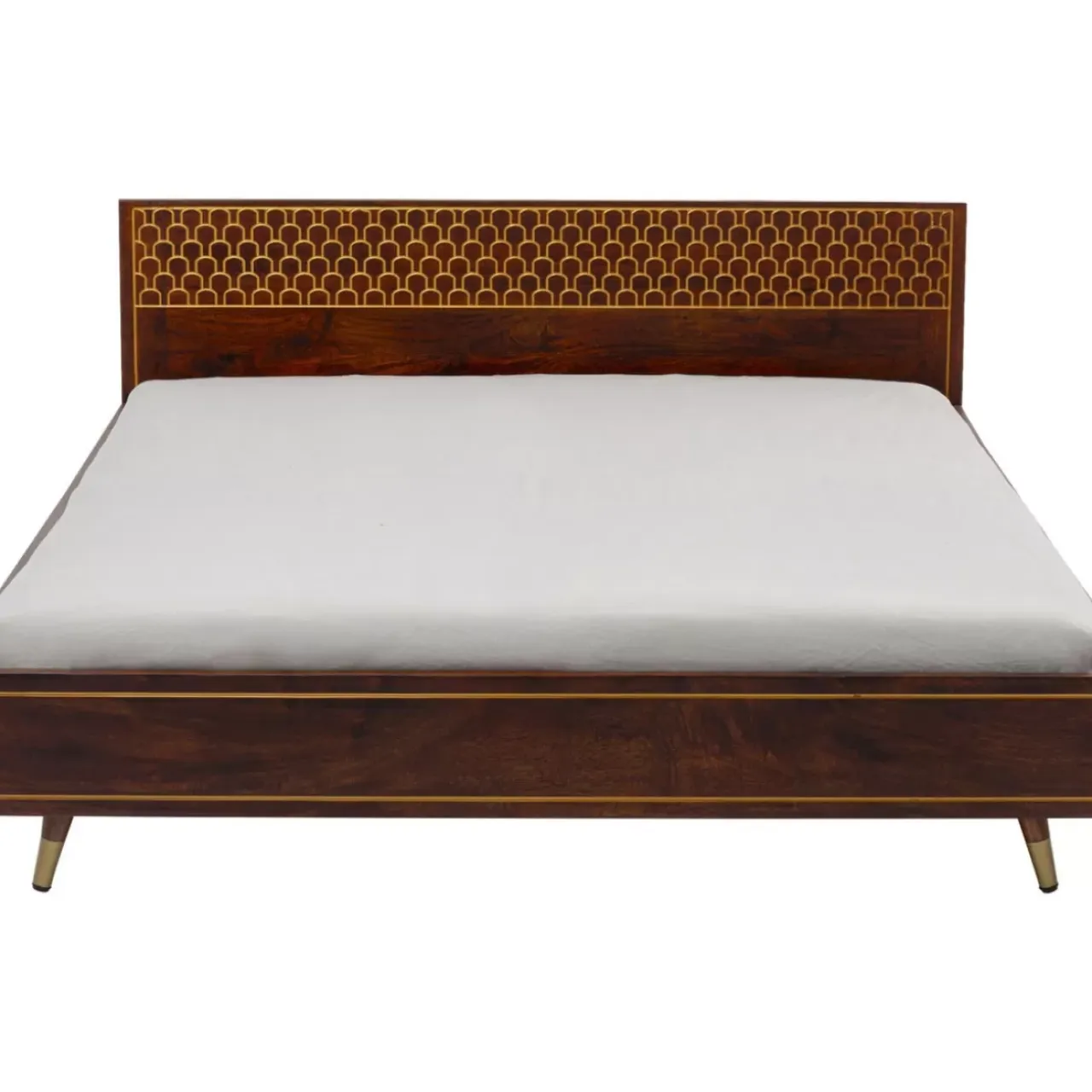 Betten-KARE Design Holzbett Muskat 160X200