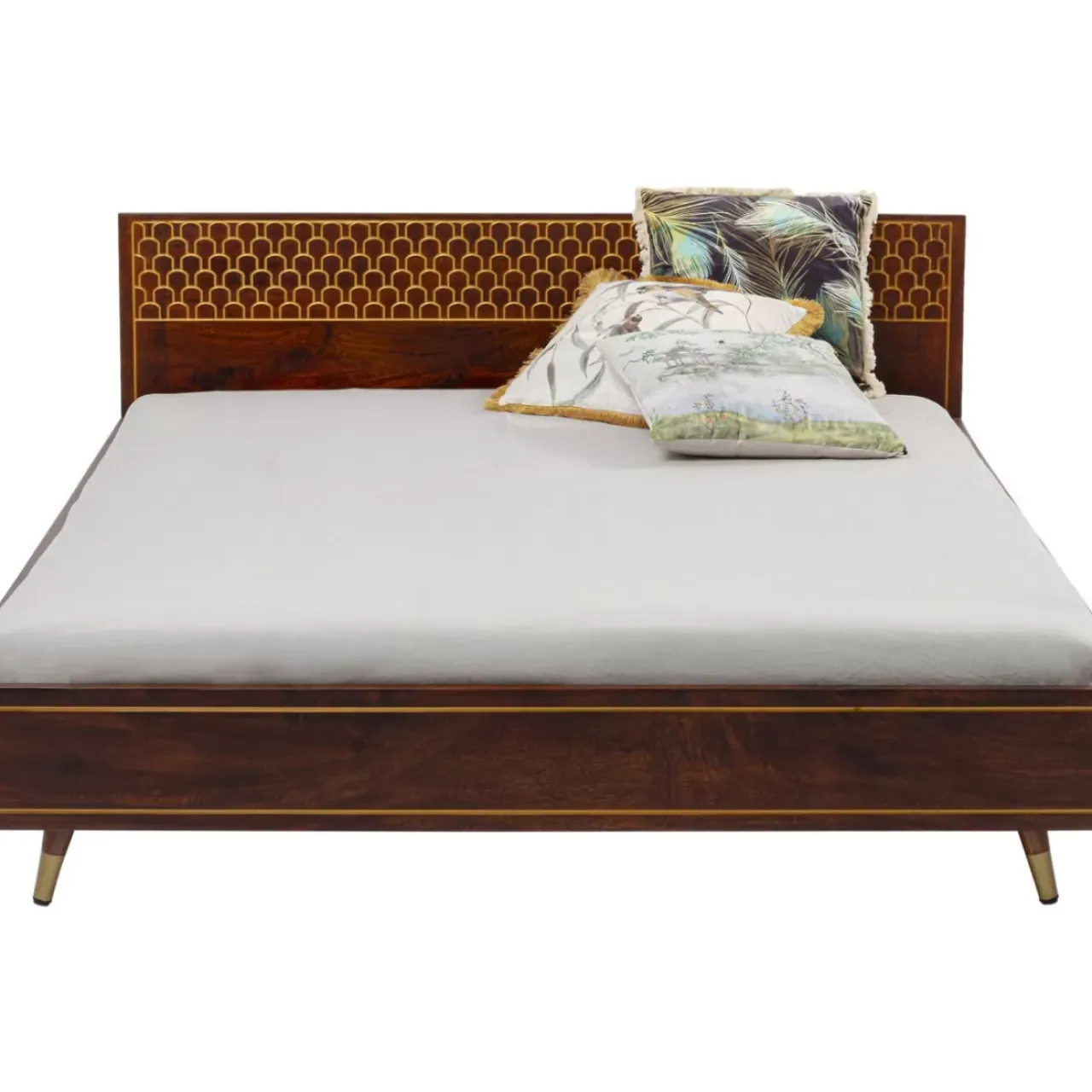 Betten-KARE Design Holzbett Muskat 160X200
