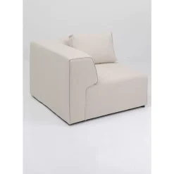 Sofas & Couches-KARE Design Infinity Ecke 100Cm Elements Creme Links