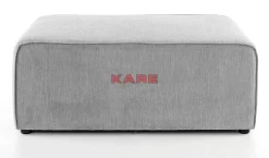 Sitzbänke-KARE Design Infinity Hocker 68 Elements Grau