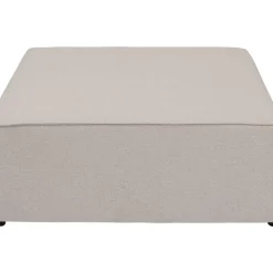Sitzbänke-KARE Design Infinity Hocker Elements Creme 80X100Cm