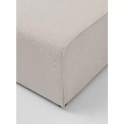 Sitzbänke-KARE Design Infinity Hocker Elements Creme 80X100Cm