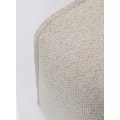 Sitzbänke-KARE Design Infinity Hocker Elements Creme 50X100Cm