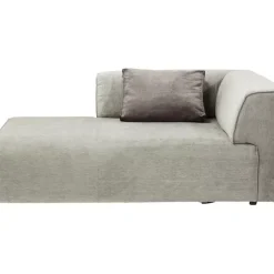 Sofas & Couches-KARE Design Infinity Ottomane Elements Grau Links