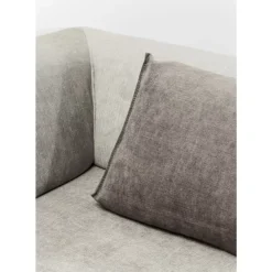 Sofas & Couches-KARE Design Infinity Ottomane Elements Grau Rechts