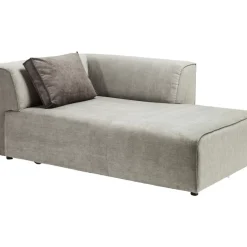 Sofas & Couches-KARE Design Infinity Ottomane Elements Grau Rechts