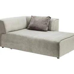 Sofas & Couches-KARE Design Infinity Ottomane Elements Grau Rechts