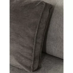 Sofas & Couches-KARE Design Infinity Ottomane Semi Elements Grau Links