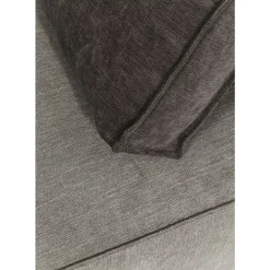 Sofas & Couches-KARE Design Infinity Ottomane Semi Elements Grau Links