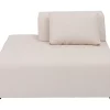 Sofas & Couches-KARE Design Infinity Ottomane Semi Elements Creme Links 120Cm