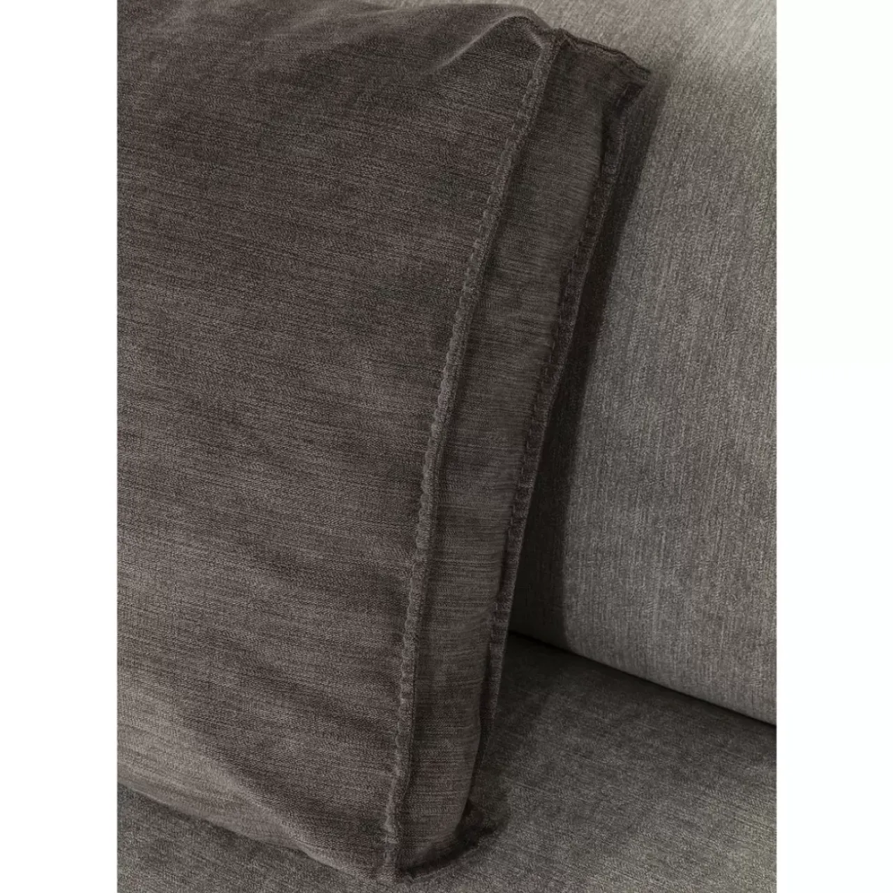 Sofas & Couches-KARE Design Infinity Ottomane Semi Elements Grau Rechts