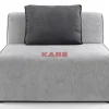 Sofas & Couches-KARE Design Infinity 2-Sitzer 100 Elements Grau