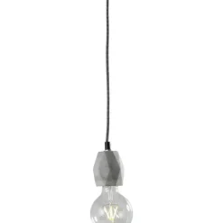 Leuchtobjekte-KARE Design Kabelfassung Diamond Concrete