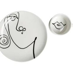 Geschirr & Tischaccessoires-KARE Design Kaffeetasse Viso Donna (2/Tlg.)