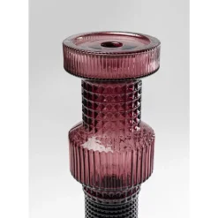 Kerzenständer & Laternen-KARE Design Kerzenständer Marvelous Duo Pink Grau 49Cm