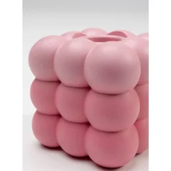 Kerzenständer & Laternen-KARE Design Kerzenständer Palle Pink 6Cm
