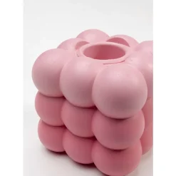 Kerzenständer & Laternen-KARE Design Kerzenständer Palle Pink 6Cm