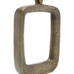 Kerzenständer & Laternen-KARE Design Kerzenständer Tanu Brass 40Cm