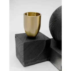 Kerzenständer & Laternen-KARE Design Kerzenständer Vista 12Cm