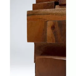 Kerzenständer & Laternen-KARE Design Kerzenständer Wood Tetris 31Cm